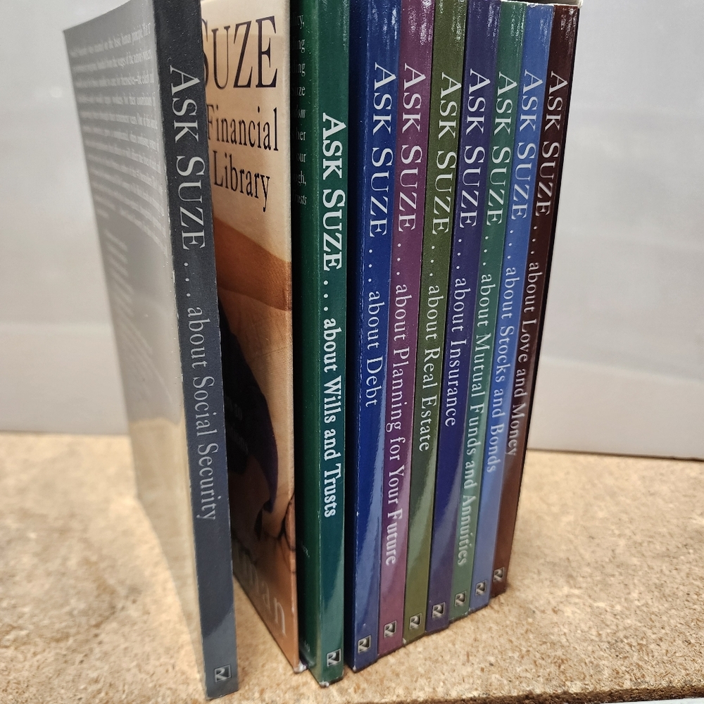 9 Books The Ask Suze Orman Financial Library